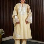 BEIGE BELLE A-LINE KURTI