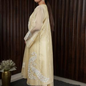 BEIGE BELLE A-LINE KURTI
