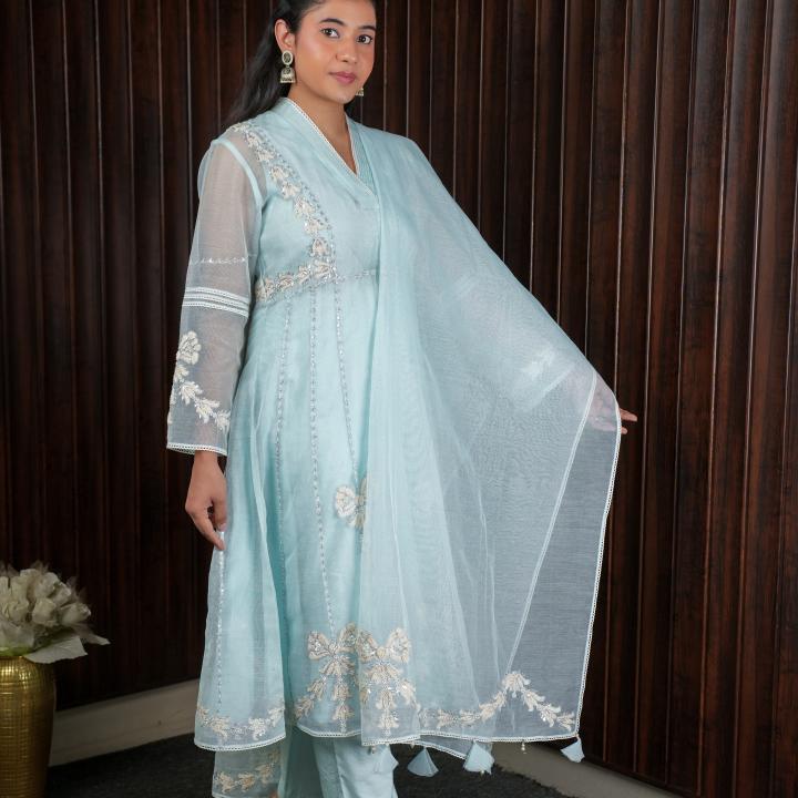 SKYELORA A-LINE KURTI