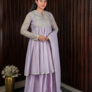 GULZAR E NEELAM SHARARA SUIT