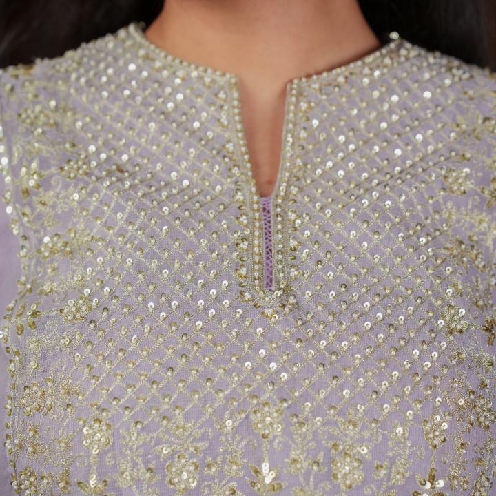 GULZAR E NEELAM SHARARA SUIT