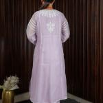 LILAC LACE A-LINE KURTI