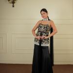 PEPLUM SHARARA SET