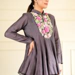 PEPLUM DHOTI SET
