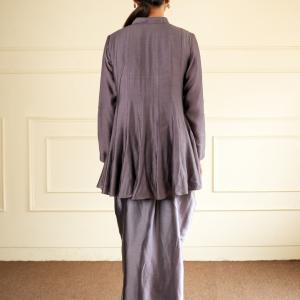 PEPLUM DHOTI SET