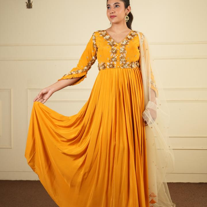 SHORT JACKET SHARARA SET