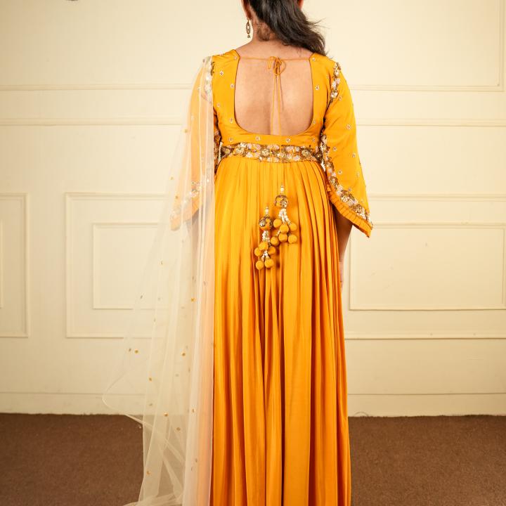 SHORT JACKET SHARARA SET