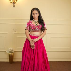 ELECTRIC FLAMINGO LAHENGA