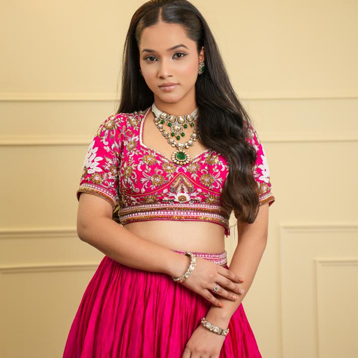 ELECTRIC FLAMINGO LAHENGA