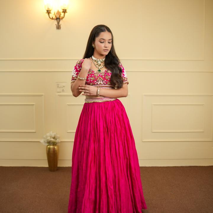 ELECTRIC FLAMINGO LAHENGA