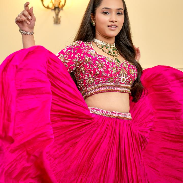 ELECTRIC FLAMINGO LAHENGA