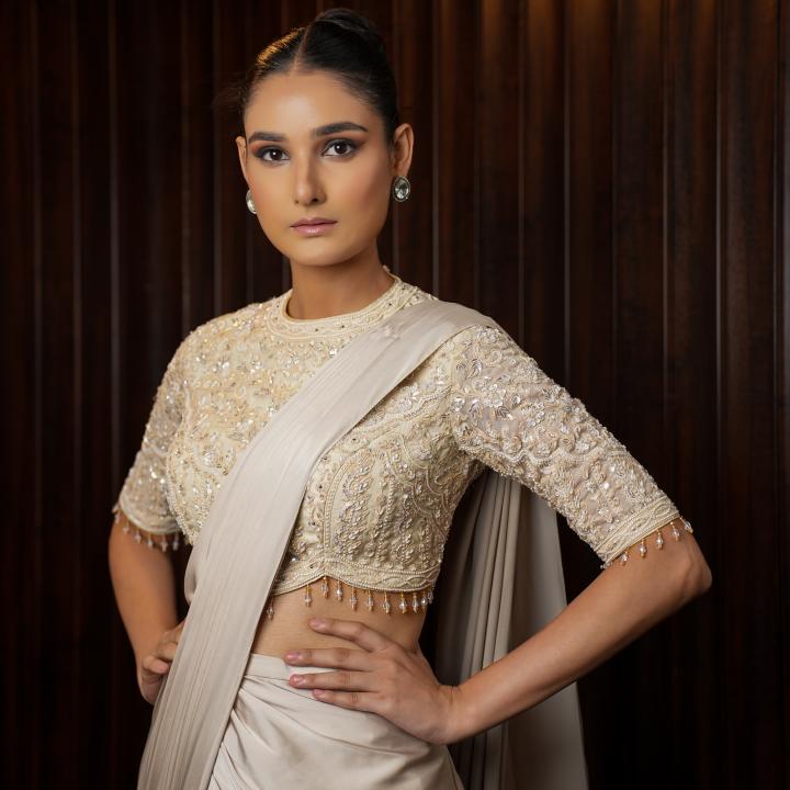 DESERT BLOOM SAREE