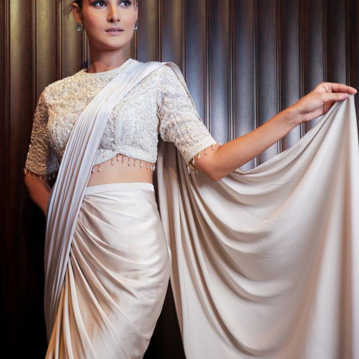 DESERT BLOOM SAREE