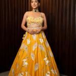 SUNBURST PIXEL LAHENGA