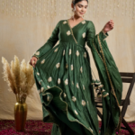 Emerald Green Anarkali Suit