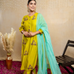 Lemon Bliss Embroidered Suit