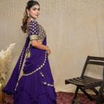 PURPLE REIGN DRAPE SAREE