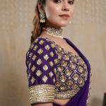 PURPLE REIGN DRAPE SAREE