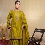 Olive Bloom sharara suit