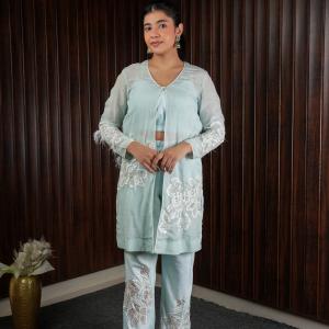 Icy Charm Indo Western