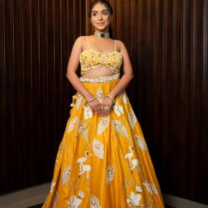 Sunburst Pixel Lahenga